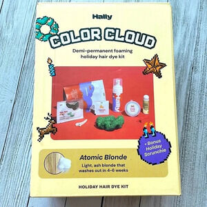 Hally Color Cloud Atomic Blonde Hair Dye kit